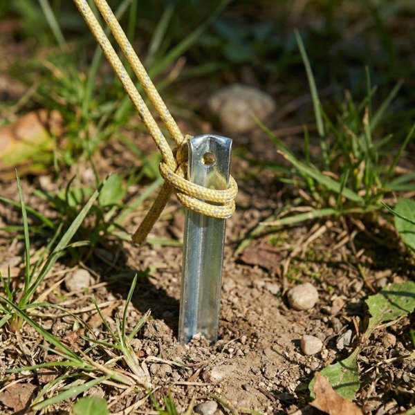 Sledzie Szpilki do Namiotu 20.5cm Kpl 6szt Metalowe Enero Camp