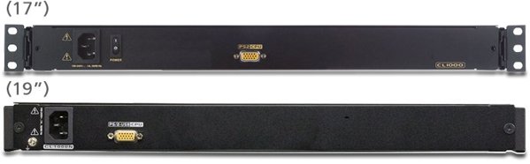 Slideaway console 17" LCD