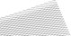 SLIDE Siatka ALU Diamond Silver 100*33cm 16*8mm