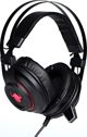 Red Fighter H3 Gaming Ακουστικά με Μικρόφωνο, Ρυθμιζόμενο Κεφαλόδεσμο και Μαξιλαράκια, Κόκκινα (QMRDM03RGR00)