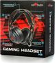 Red Fighter H3 Gaming Ακουστικά με Μικρόφωνο, Ρυθμιζόμενο Κεφαλόδεσμο και Μαξιλαράκια, Κόκκινα (QMRDM03RGR00)
