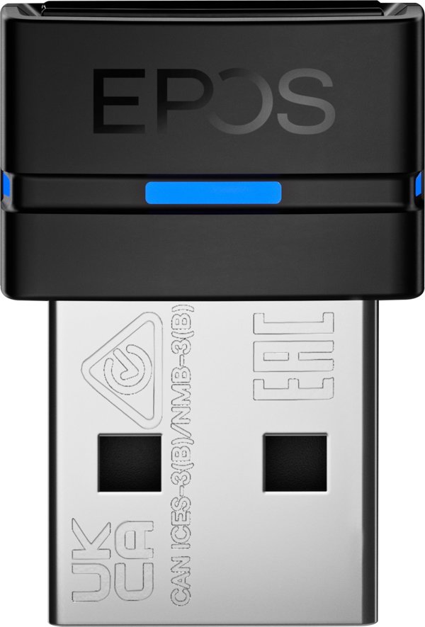 EPOS BTD 800 USB-A Bluetooth Dongle Ακουστικών, Μαύρο