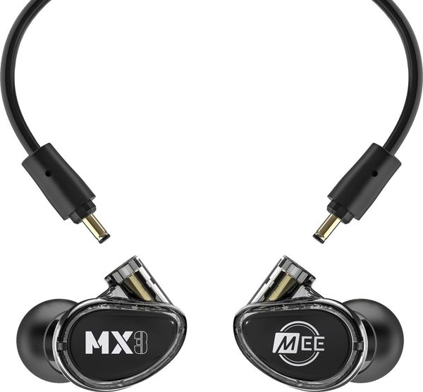 MEE Audio MX3 Pro Ενσύρματα Ακουστικά In-Ear Monitor - Μαύρο
