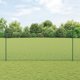 Slupki ogrodzeniowe U-Channel Zielony 160 cm i Ogrodzenie heksagonalne Zielone 1,6x50 m Stal