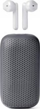Lexon Speakerbuds Ασύρματα Ακουστικά Bluetooth με Ηχείο, Γκρι LA127G
