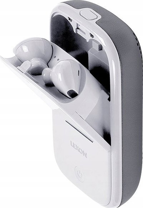 Lexon Speakerbuds Ασύρματα Ακουστικά Bluetooth με Ηχείο, Γκρι LA127G
