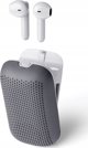 Lexon Speakerbuds Ασύρματα Ακουστικά Bluetooth με Ηχείο, Γκρι LA127G