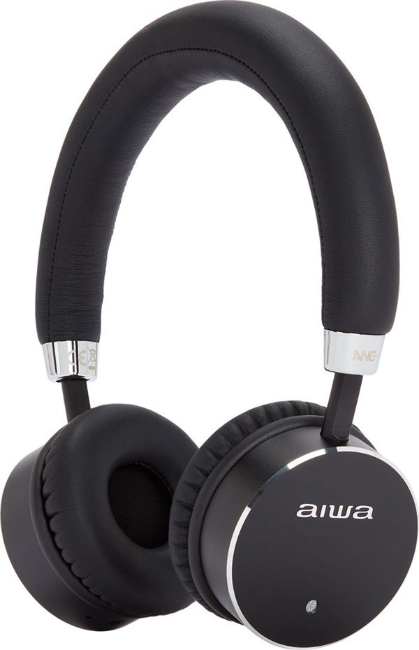 Ακουστικά Aiwa HSTBTN-800BK Ασύρματα Over-Ear με ANC, Μικρόφωνο & Βαθύ Μπάσο - Μαύρα