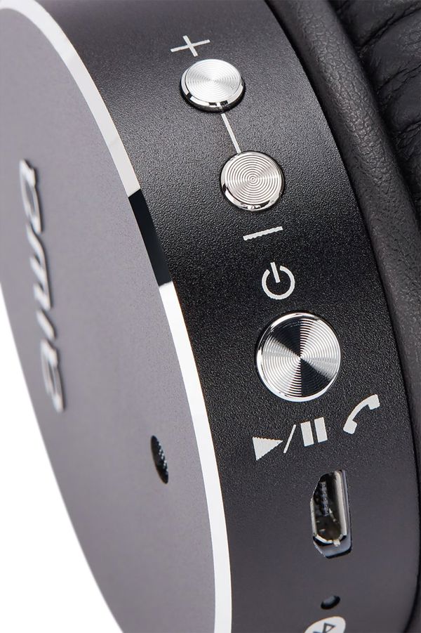 Ακουστικά Aiwa HSTBTN-800BK Ασύρματα Over-Ear με ANC, Μικρόφωνο & Βαθύ Μπάσο - Μαύρα