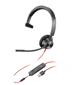 Ακουστικά Poly Blackwire 3315 Black