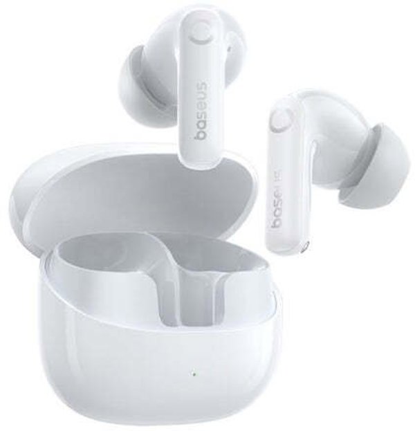 Ασύρματα Ακουστικά Baseus Bass BP1 Pro TWS Bluetooth Λευκά