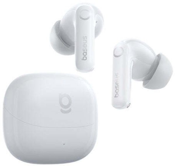 Ασύρματα Ακουστικά Baseus Bass BP1 Pro TWS Bluetooth Λευκά