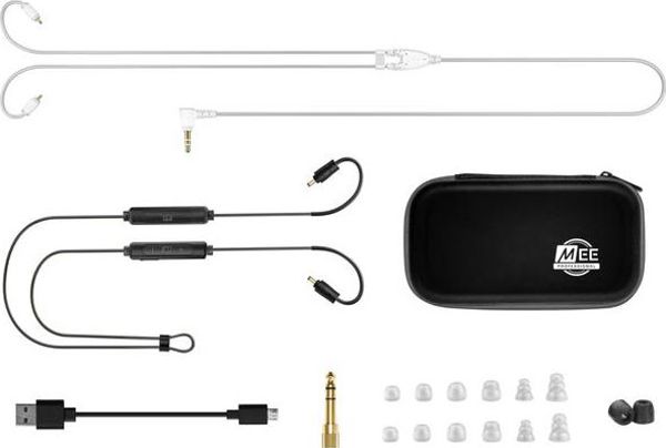 MEE audio M6 Pro 2nd Generation In-Ear Monitor Ακουστικά Combo Pack - MEE-M6PROBT-CL