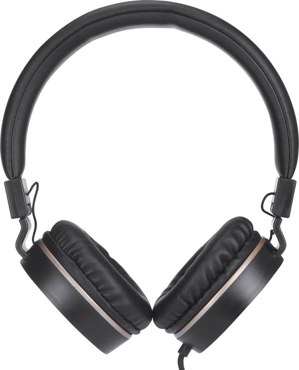 Słuchawki HP Słuchawki HP DHH-1206 słuchawki z mikrofonem, regulacja głośności, czarno-złota, klasyczna typ 3,5mm jack [outlet]