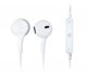 Msonic MHS6W Bluetooth Ακουστικά In-Ear, Λευκά, με Έλεγχο Έντασης, 20Hz-20kHz