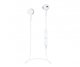 Msonic MHS6W Bluetooth Ακουστικά In-Ear, Λευκά, με Έλεγχο Έντασης, 20Hz-20kHz