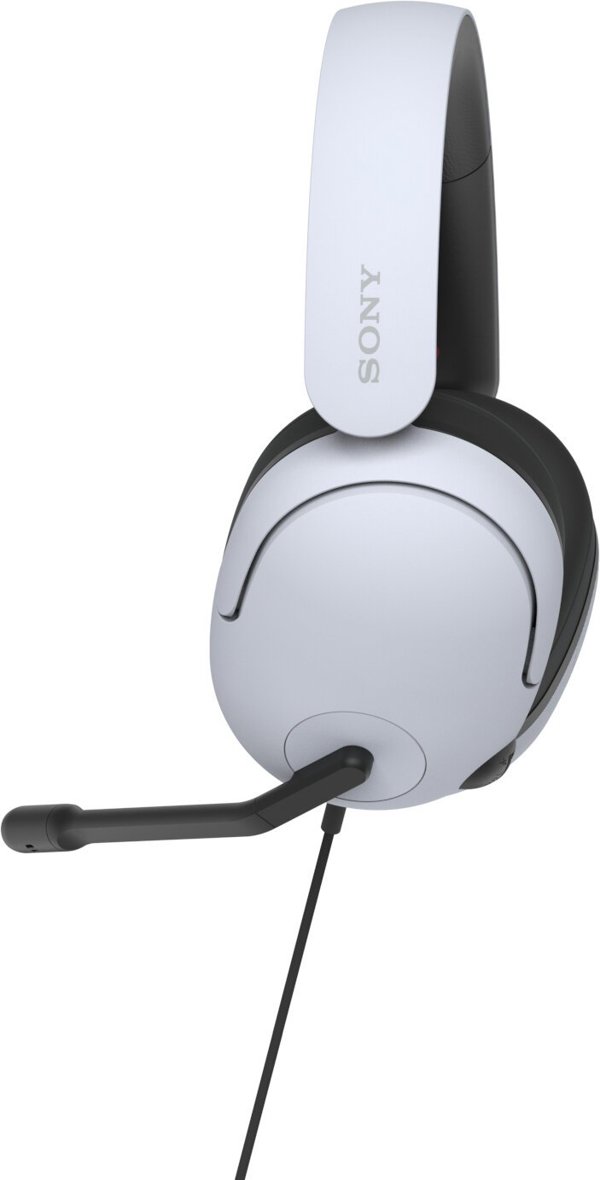 Sony Inzone H3 Ενσύρματα Gaming Ακουστικά Over-Ear με 360 Spatial Sound, Λευκά (MDRG300W.CE7)