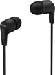Philips TAE1105BK Ενσύρματα Ακουστικά In-Ear με Μικρόφωνο και Χειριστήριο, Μαύρα