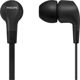 Philips TAE1105BK Ενσύρματα Ακουστικά In-Ear με Μικρόφωνο και Χειριστήριο, Μαύρα