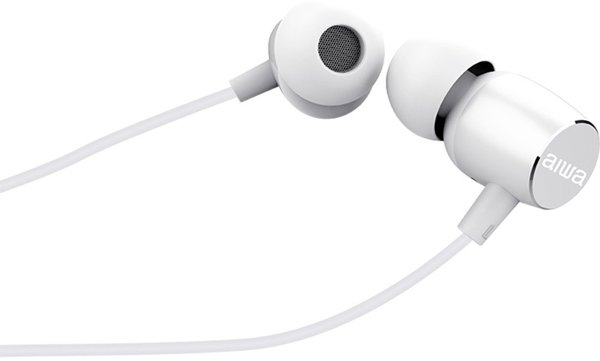 Sluchawki douszne AIWA ESTM-20WT Biale