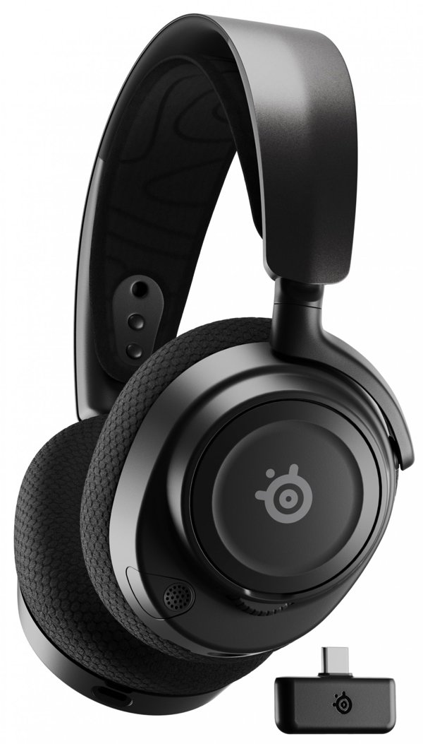 SteelSeries Arctis Nova 7 Gaming Ακουστικά, Ασύρματα, Multi-Platform, Μαύρα (61553)