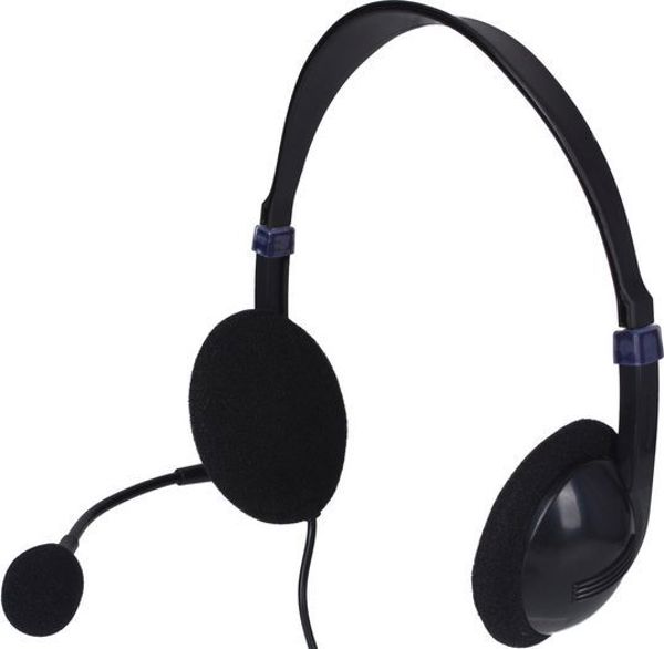 Sandberg Saver USB Headset Ακουστικά Υπολογιστή με Μικρόφωνο και Έλεγχο Έντασης (325-26)