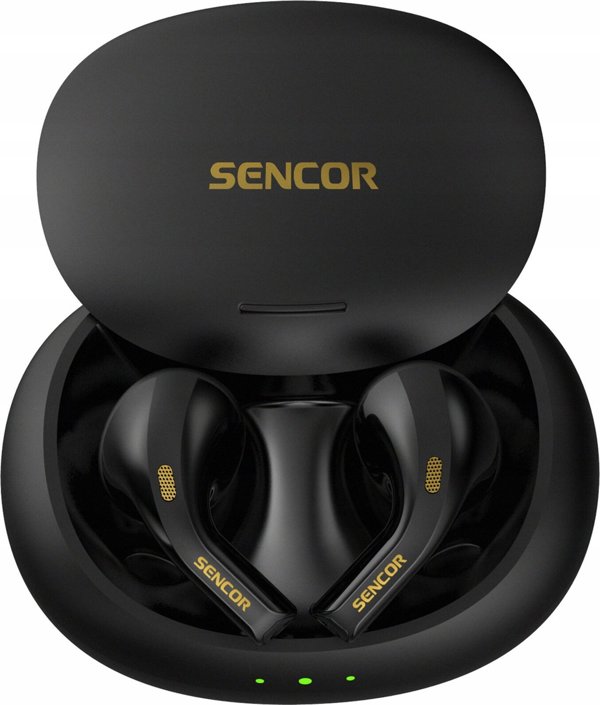Sencor SEP 560BT Ασύρματα Bluetooth Ακουστικά Ενδοωτιαία, BT 5.3, Αυτονομία 6h, Μαύρα