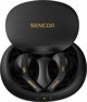 Sencor SEP 560BT Ασύρματα Bluetooth Ακουστικά Ενδοωτιαία, BT 5.3, Αυτονομία 6h, Μαύρα
