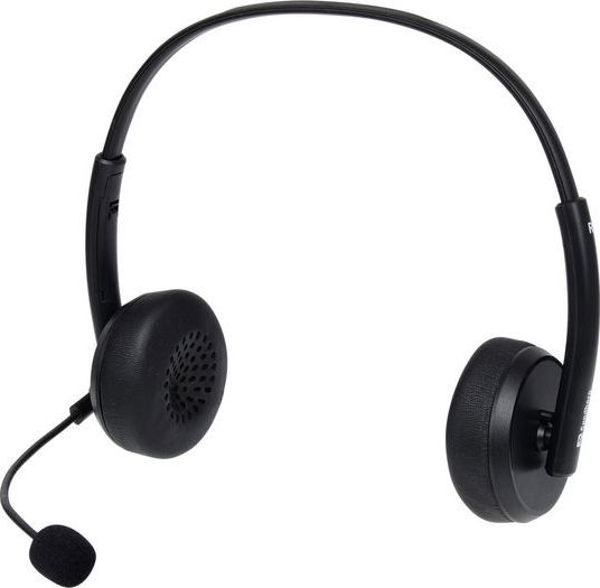 Sandberg Saver Office USB Ακουστικά Over-Ear με Μικρόφωνο για VoIP (326-12)