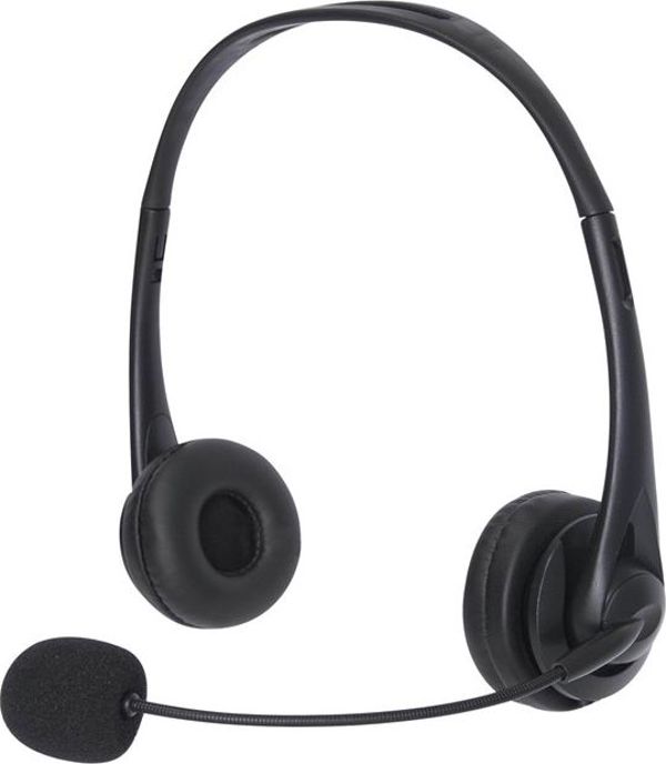 Sandberg USB Office Headset 126-12 - Ενσύρματα Ακουστικά με Μικρόφωνο για PC & Τηλεφωνία μέσω Διαδικτύου