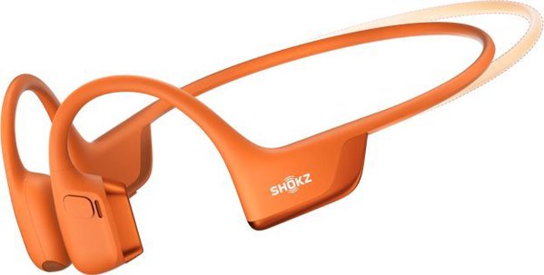 Shokz OpenRun Pro 2 Mini Ακουστικά Bone Conduction Bluetooth, Πορτοκαλί, 12 Ώρες Αυτονομία