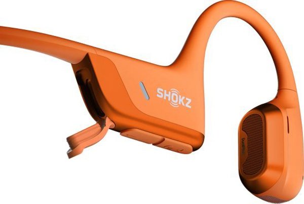 Shokz OpenRun Pro 2 Mini Ακουστικά Bone Conduction Bluetooth, Πορτοκαλί, 12 Ώρες Αυτονομία