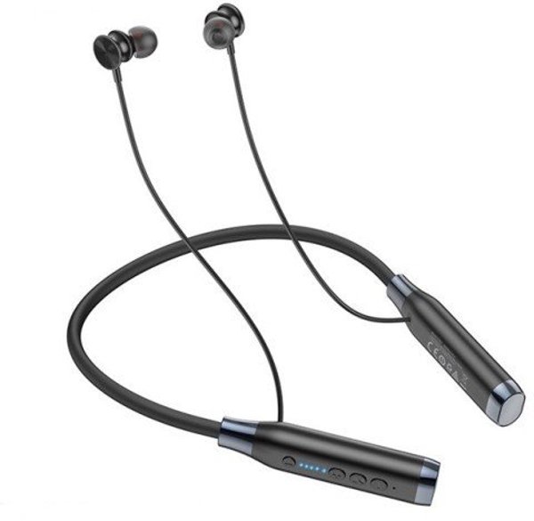 Hoco ES62 Ασύρματα Ακουστικά Bluetooth για τον Λαιμό, Μαύρα
