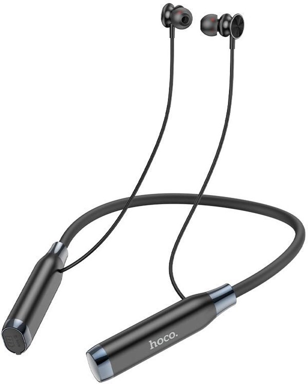 Hoco ES62 Ασύρματα Ακουστικά Bluetooth για τον Λαιμό, Μαύρα