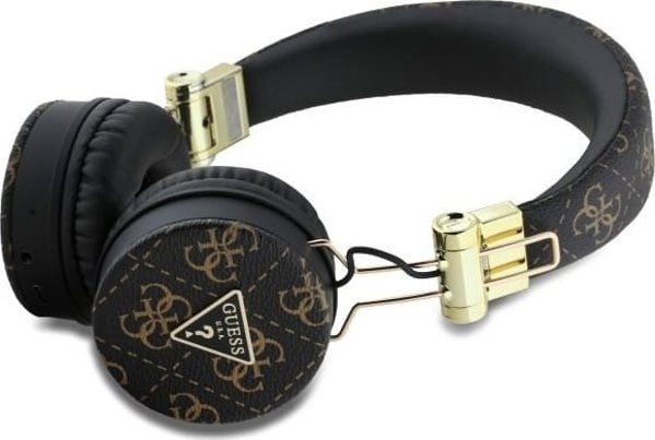 Guess GUBH70E4PTMK Ακουστικά Bluetooth On-Ear με Ενεργή Ακύρωση Θορύβου (ENC) Μαύρο
