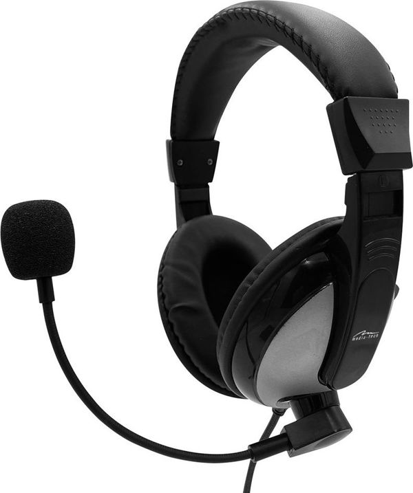 Media-Tech Turdus Pro (MT3603) Στερεοφωνικά Ακουστικά με Μικρόφωνο για PC & Gaming