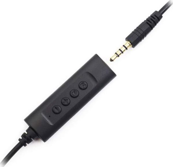 Sandberg 2in1 Office Headset, Ακουστικά με Σύνδεση USB και MiniJack για Smartphone, Tablet και PC (126-21)