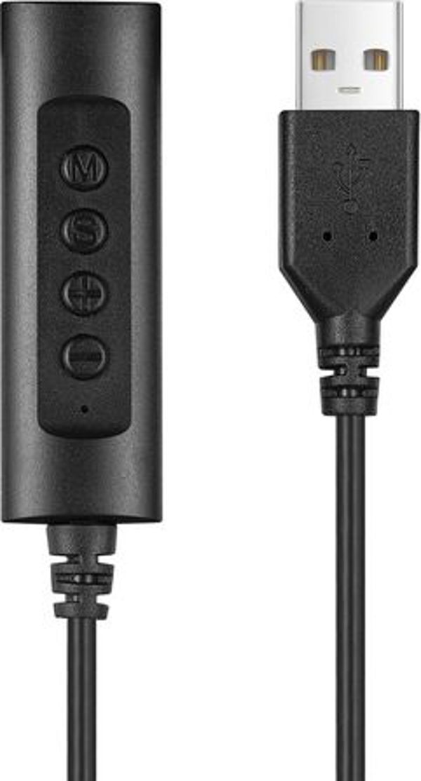 Sandberg 2in1 Office Headset, Ακουστικά με Σύνδεση USB και MiniJack για Smartphone, Tablet και PC (126-21)