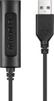 Sandberg 2in1 Office Headset, Ακουστικά με Σύνδεση USB και MiniJack για Smartphone, Tablet και PC (126-21)
