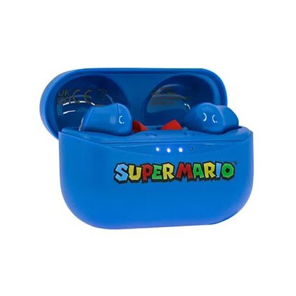 OTL Ακουστικά Super Mario TWS Bluetooth - Μπλε