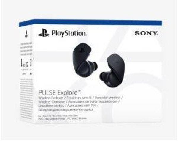 Sony Pulse Explore Ακουστικά μαύρα