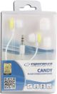 Ακουστικά Esperanza Dokanalowe Audio Stereo CANDY EH150Y Κίτρινα