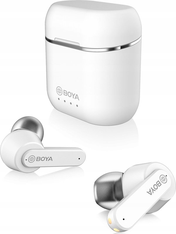 Boya BY-AP4 White Ασύρματα Ακουστικά Ενδοωτιαία