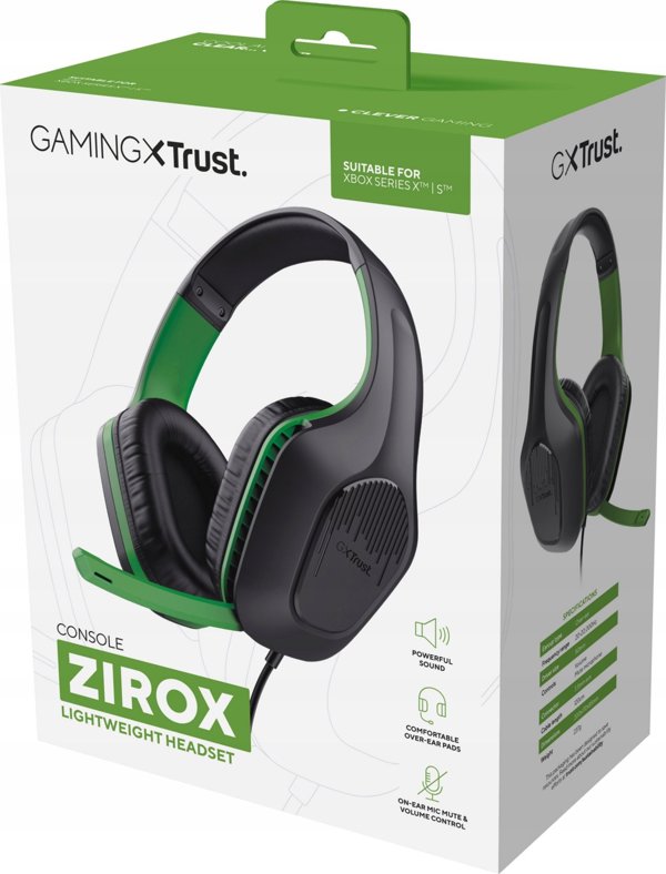 Trust GXT 415X Zirox Zielone