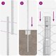vidaXL 10 τεμάχια Κολώνες περίφραξης U-Channel 160 εκ γαλβανισμένο ατσάλι, Εξάγωνη περίφραξη vidaXL 1.6x10 μ γαλβανισμένο ατσάλι