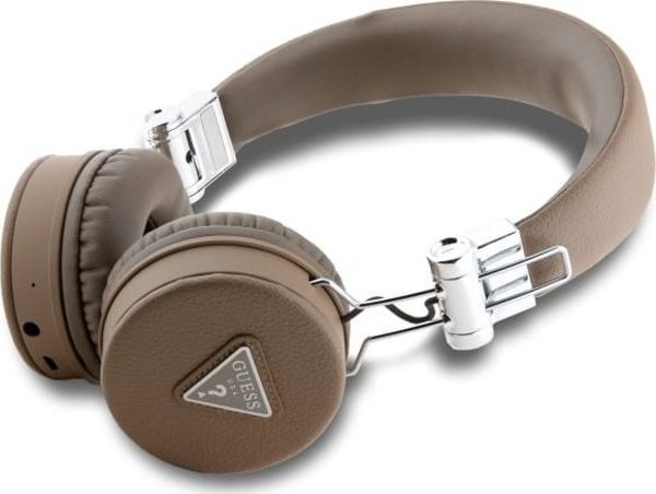 Ακουστικά Bluetooth Guess GUBH70PGTSPSW με Ενεργή Ακύρωση Θορύβου (ENC) – Καφέ