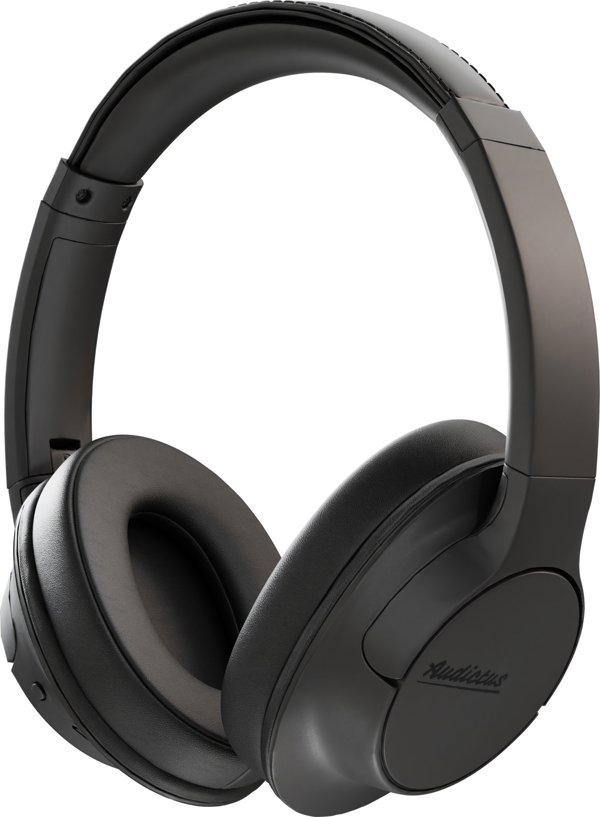 Audictus Champion Pro Ασύρματα Ακουστικά Bluetooth με Μικρόφωνο - Μαύρα