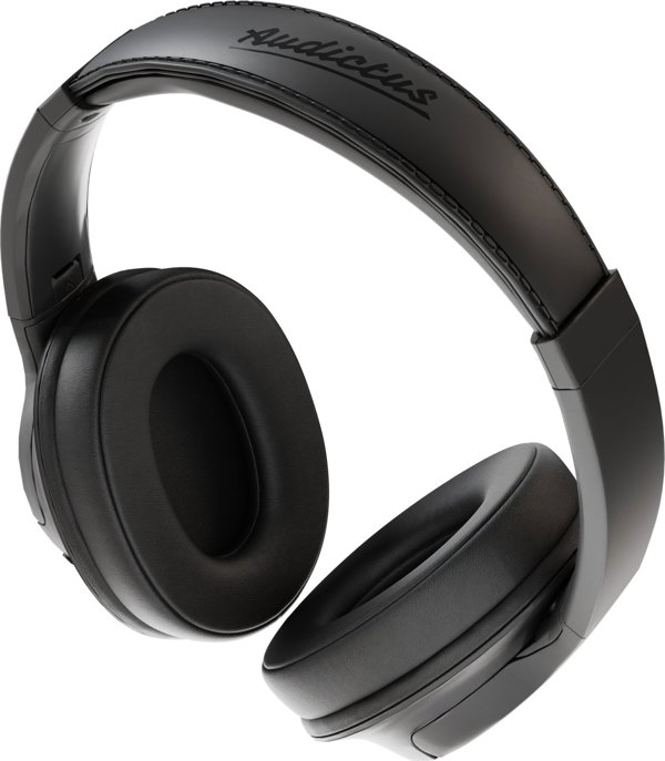 Audictus Champion Pro Ασύρματα Ακουστικά Bluetooth με Μικρόφωνο - Μαύρα