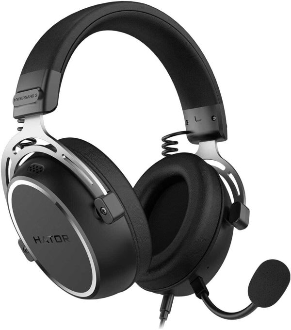 Słuchawki Hator Słuchawki Hator Hypergang 3 Czarne (ESH05) [outlet]