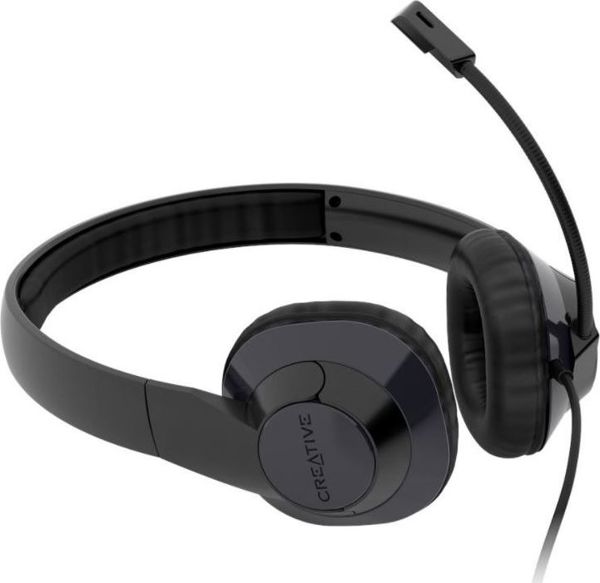 Creative HS-720 V2 Ενσύρματα Ακουστικά με Μικρόφωνο, Επαγγελματικά, Μαύρα